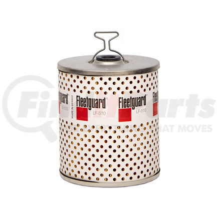 LF510 by FLEETGUARD - Engine Oil Filter - 4.87 in. Height, 3.97 in. (Largest OD)