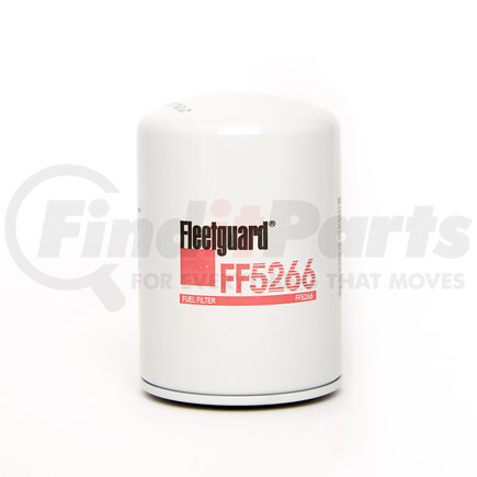FF5266 by FLEETGUARD - Fuel Filter - Spin-On, 5.48 in. Height, Nissan FL40305D00