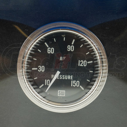 82329 by STEWART WARNER - Air Pressure Gauge — Mechanical 0-150 Chrome