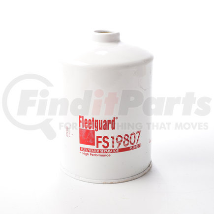 Fleetguard FS19807 Fuel Filter Fuel/Water Separator, Spin-On, StrataPore