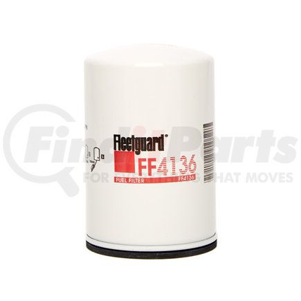 FF4136 by FLEETGUARD - Fuel Filter - Spin-On, 4.63 in. Height