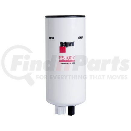 FS1007 by FLEETGUARD - Fuel Water Separator - Spin-On, 11.57 in. Height, Cummins 3101871