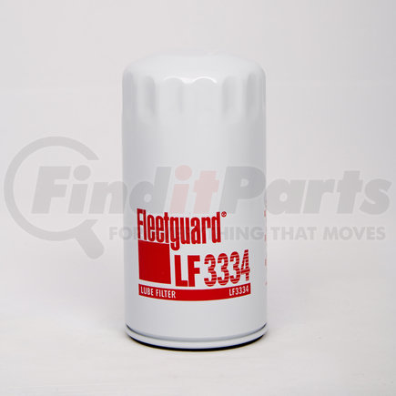 LF3334 by FLEETGUARD - Engine Oil Filter - 6.43 in. Height, 3.17 in. (Largest OD), Full-Flow Spin-On