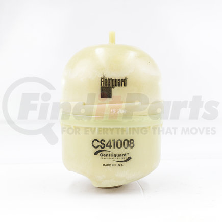 CS41008 by FLEETGUARD - Engine Oil Filter - Centrifugal By-Pass Engine Oil Filter, Disposable Centrifuge Rotor