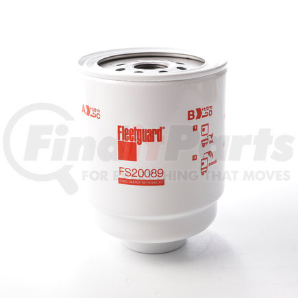 FS20089 by FLEETGUARD - Fuel Water Separator - 5.5 in. Height