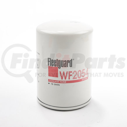 WF2054 by FLEETGUARD - Fuel Water Separator Filter - Spin-On, 5.4 in. Height, 3.67 in. Largest OD