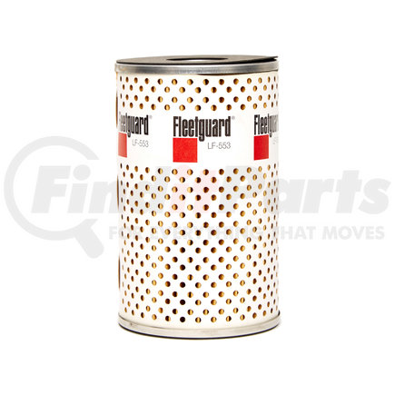 LF553 by FLEETGUARD - Engine Oil Filter - 5.67 in. Height, 3.5 in. (Largest OD)