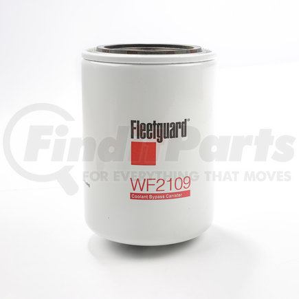 WF2109 by FLEETGUARD - Fuel Water Separator Filter - 5.44 in. Height, 3.69 in. Largest OD, Volvo 3969696