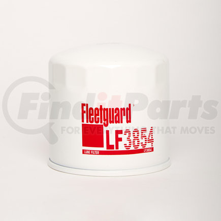 LF3854 by FLEETGUARD - Engine Oil Filter - 4.75 in. Height, 4.72 in. (Largest OD)