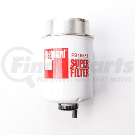 FS19531 by FLEETGUARD - Fuel Water Separator - 5.77 in. Height, Caterpillar 1383098