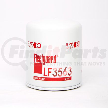 Fleetguard LF3563 Engine Oil Filter Lube Filter, Spin-On