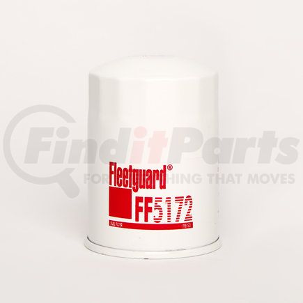 FF5172 by FLEETGUARD - Fuel Filter - Spin-On, 4.18 in. Height