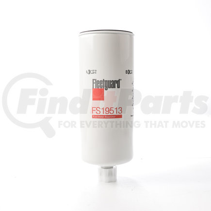 FS19513 by FLEETGUARD - Fuel Water Separator - StrataPore Media, 9.78 in. Height, GMC 23512317