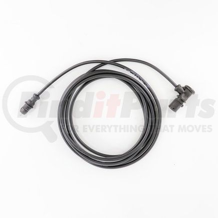 S4497130300 by MERITOR - ABS Wheel Speed Sensor Cable - 118.11 in. Length, Din 2 Pin Female, 90 Degree Connector