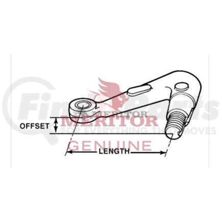 3133K6563K by MERITOR - ARM & KEYS