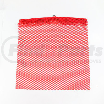 JJ Keller 8601 Safety Flag Warning Flag - Vinyl-Coated Polyester Mesh - Polyester Mesh, Orange, with Wire Rod