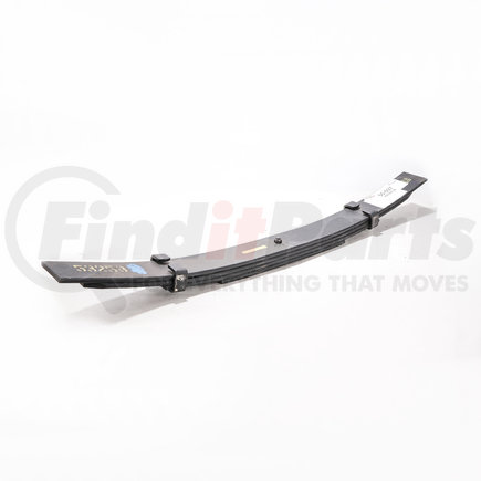 55-037 by DAYTON PARTS - Leaf Spring - Rear, 4 Leaves, 2250 lbs. Capacity, 19-3/4" Length A and B, 3" W