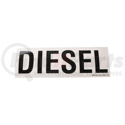 D610 by MS CARITA - 3.5" X 10.5" "GASOLINE" DECAL