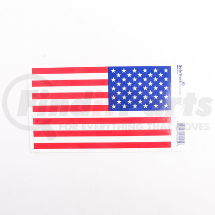 MSC351 by MS CARITA - 4" X 6.5" AMERICAN FLAG SPIRIT DECAL