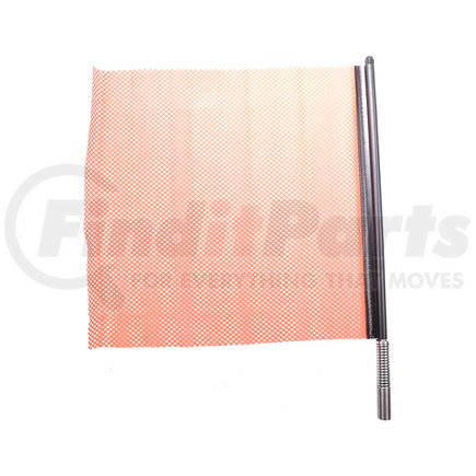 FZA700C by MS CARITA - 18”× 18” Flo-Orange Flag Assembly