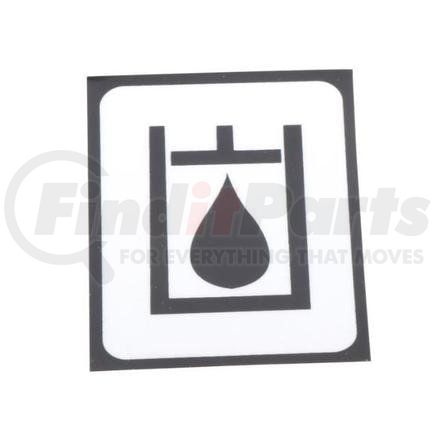 JLG 1701504 Multi-Purpose Decal Hydraulic Oil Decal