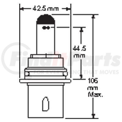 20551 by GENERAL ELECTRIC - GE T4.75 (T4 3/4) - Automotive