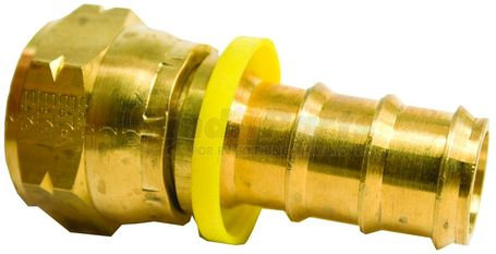 S688-12-12 by TRAMEC SLOAN - Air Brake Fitting - 37 Degree Female JIC Flare Hose Barb Push-On Swivel