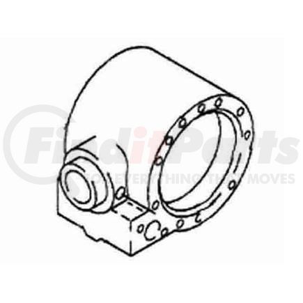 222689A1 by CASE - CASE ORIGINAL OEM, HOUSING, CENTER, AXLE