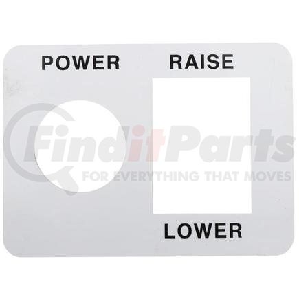 54976-002 by CONDOR - CONDOR ORIGINAL OEM, DECAL - 2633 UPPER CONTROL BOX FRONT