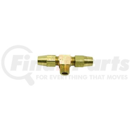 S272AB-6-2 by TRAMEC SLOAN - Air Brake Fitting - 3/8 Inch x 1/8 Inch x 3/8 Inch Male Branch Tee For Copper Tubing