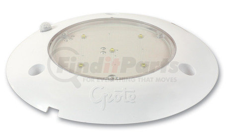 61421 by GROTE - S100 LED WhiteLight™ Surface Mount Dome Lamp, With Motion Sensor, 24V, White