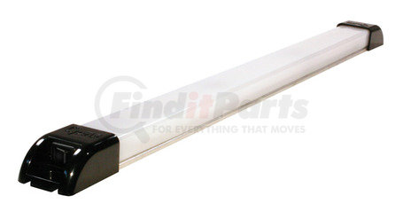 61F11 by GROTE - LED SlimWhite, Clear With Switch, 24-Volt, 500 Lumen, Frosted, White