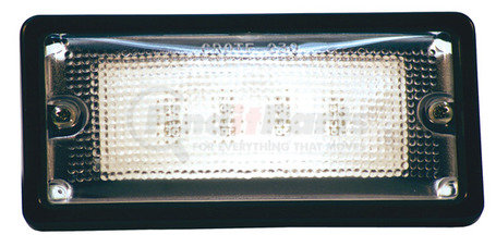 61760-3 by GROTE - Courtesy and Dome Rectangular LED Lamp, Courtesy, Rectangular, Red/White, 6 Diodes, 10 to 30-Volt, 150 Lumens, Black