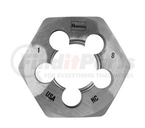 Irwin Hanson 8465 1"-8 NC HCS HEX DIE-BLK