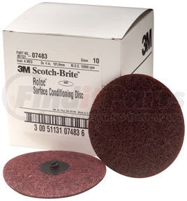 7483 by 3M - Scotch-Brite(TM) Roloc(TM) Surface Conditioning Disc