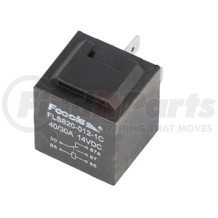 84543666 by CASE-REPLACEMENT - REPLACES CASE, RELAY, 12V, 40 AMP