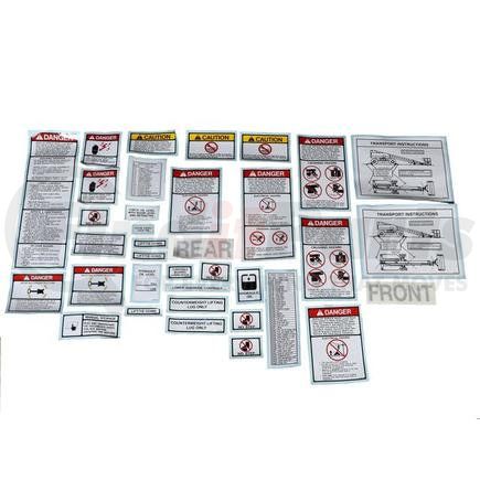 Grove Manlift 9376100702 - GROVE MANLIFT ORIGINAL OEM, DECAL, KIT ...