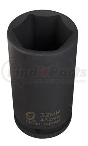 233MD by SUNEX TOOLS - 1/2" Drive, Deep Impact Socket, 33mm