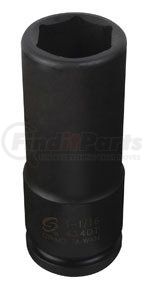 440DT by SUNEX TOOLS - 3/4" Drive Deep Thin Wall Impact Socket 1-1/4"