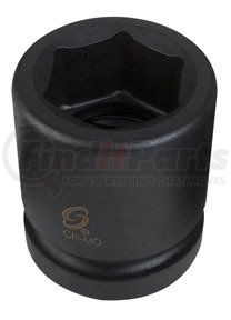 536 by SUNEX TOOLS - 1" Drive Standard 6 Point Impact Socket 1-1/8"