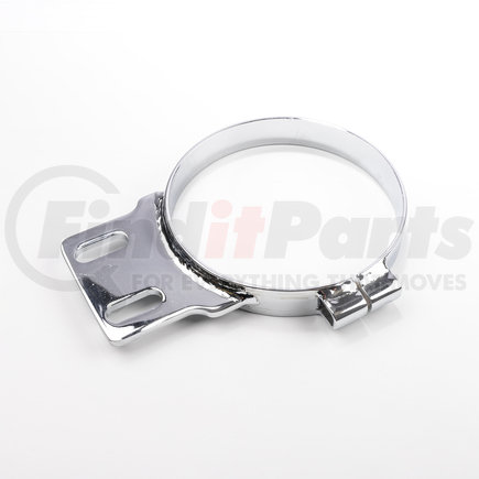 45PB-600CP by DYNAFLEX - Exhaust Clamp - Chrome, 6 in. dia., Heavy Duty, with Hardware