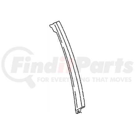 21172100 by GM - Rear Side Door Window Frame Front