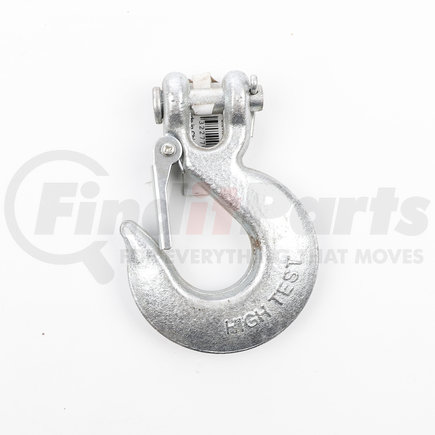 61082 by FORNEY INDUSTRIES INC. - Clevis Slip Hook with Latch, 3/8" Drop-Forged Galvanized (4,000 Lbs. WLL)