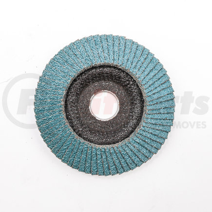 71985 by FORNEY INDUSTRIES INC. - Flap Disc, Blue Zirconia, 40 Grit Type 29, Depressed Center, 4-1/2" with 7/8" Arbor ZA40