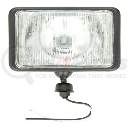 Grote 64541-5 Headlight Bulb 7" Rectangular Off-Road Lights, Black