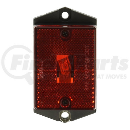 46392 by GROTE - Rectangular Single-Bulb Clearance Marker Light with Built-In Reflector, Red