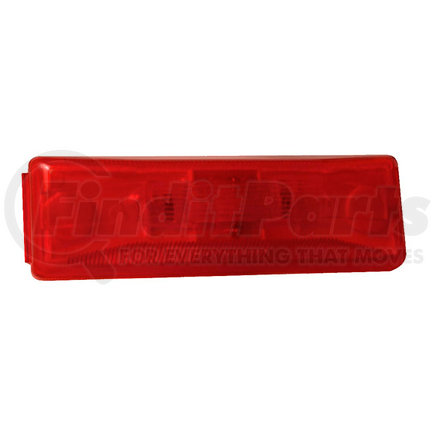 45142 by GROTE - Marker Light - Rectangular, Red, 24V, 0.34 AMP, Bracket Mounting