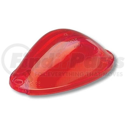 92892 by GROTE - Side Marker Light Lens - Oval, Red