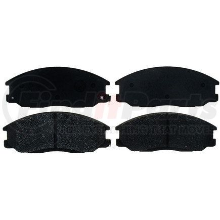 17D864AM by ACDELCO - Semi-Metallic F (B)