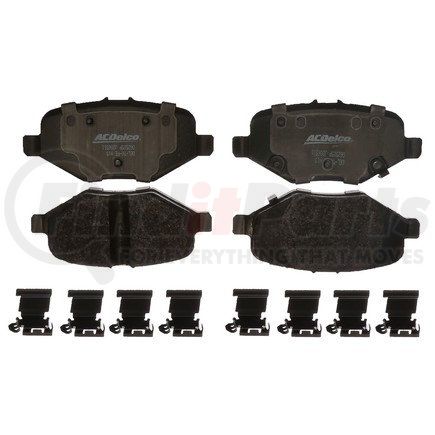 17D1612MHPVF1 by ACDELCO - Disc Brake Pad Set-Police Semi-Metallic Disc Brake Pad Rear ACDelco Specialty